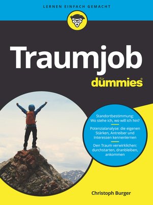 cover image of Traumjob f&uuml;r Dummies